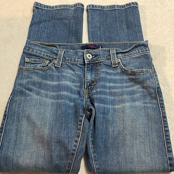 Levi's Tilted 504 Blue Denim Jeans - Picture 3 of 9